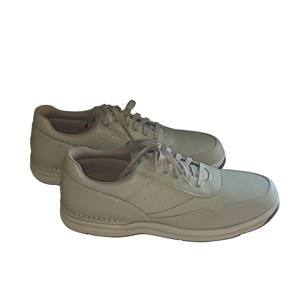 Rockport World Tour Classic Mens Walking Shoes Beige K71085 Size 12 W